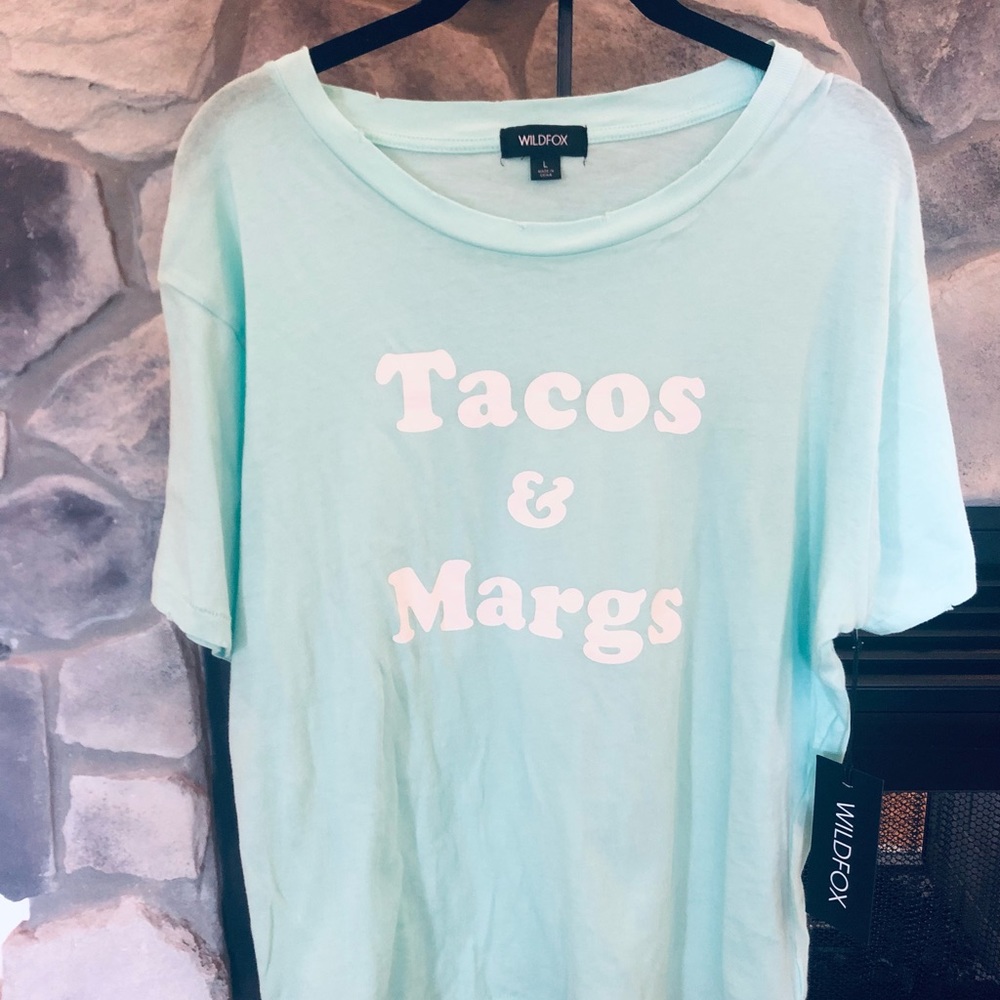 NWT Wildfox Tacos and Margs T Shirt.  Large